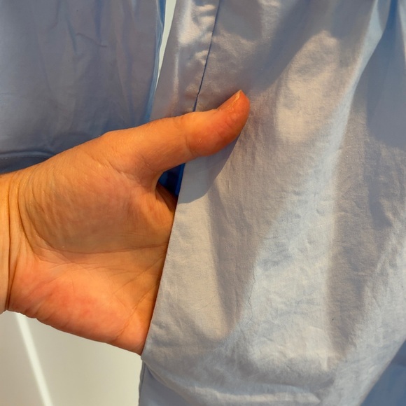 Club Monaco DYANN DRESS Sky Blue Blouse - Picture 6 of 7